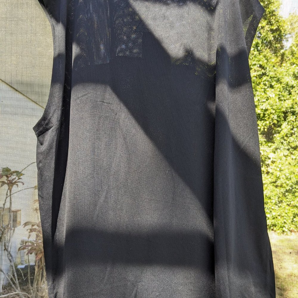 New Adidas B-Cool Black Basketball Jersey 2XT Tall - Picture 3 of 4
